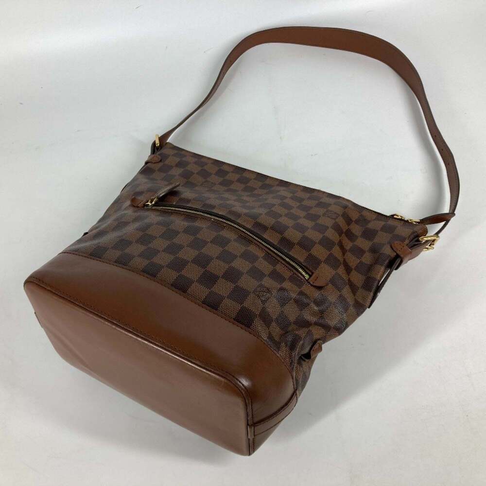 LOUIS VUITTON Authentic Brown Damier Canvas Shoulder Bag - Picture 15 of 16